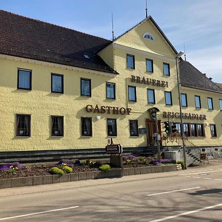 Готель Brauerei-Gasthof Reichsadler Mogglingen Екстер'єр фото